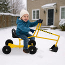 Kids' Sandbox Excavator Toy with Dual Controls and Adjustable Shovel Magic Cars 2