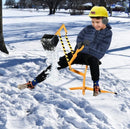 Kids Ride-On Sand Digger Excavator Toy for Outdoor and Beach Sandbox Play Magic Cars 2