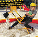 Kids Ride-On Sand Digger Excavator Toy for Outdoor and Beach Sandbox Play Magic Cars 6