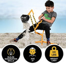 Kids Ride-On Sand Digger Excavator Toy for Outdoor and Beach Sandbox Play Magic Cars 8