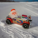 SANTA CLAUS TIN MUSICAL CAR BATTERY-POWERED TOY Magic Cars Variant 0