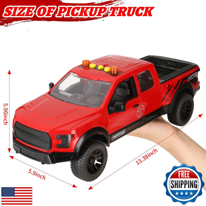 Realistic Pickup Toy Truck Model Car for Boys Ages 3 to 5 Magic Cars 2