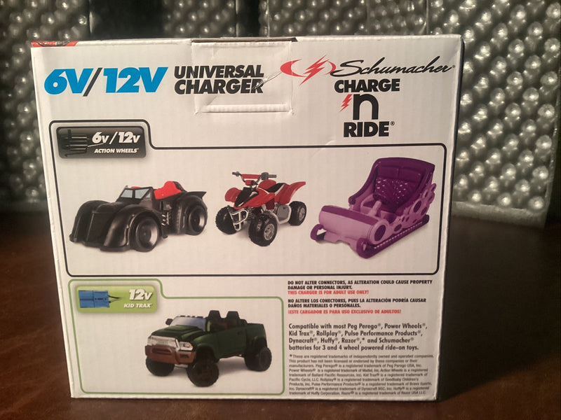 Universal Ride-On Toy Charger CR5, New Model Magic Cars 1