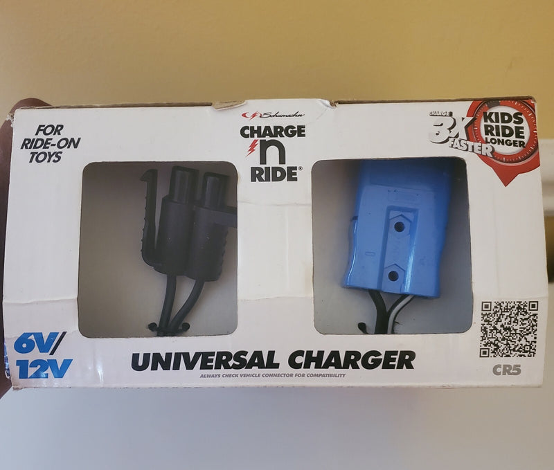 Fast Charger for 6V and 12V Ride-On Toy Batteries CR5 Compatible Magic Cars 4