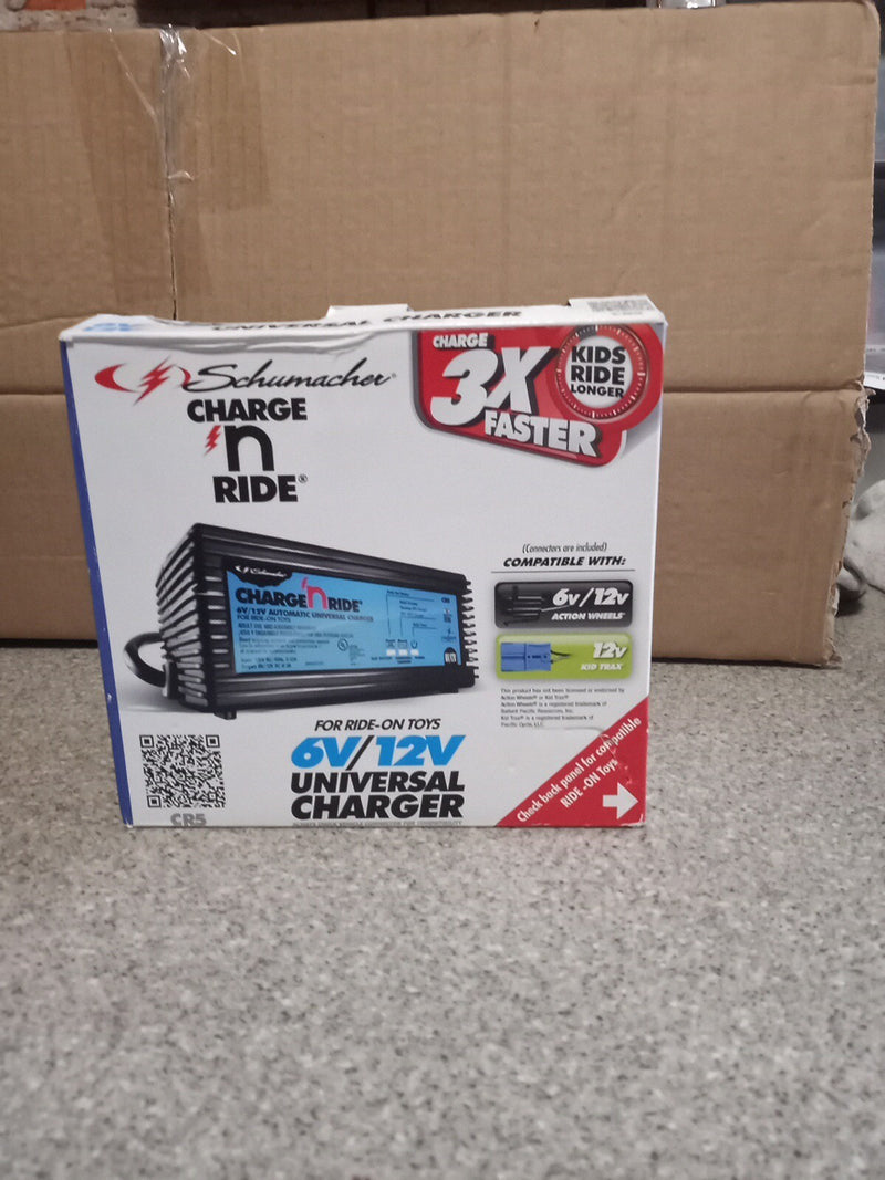 Fast 6V and 12V CR5 Battery Charger for Ride-On Toys Magic Cars 0
