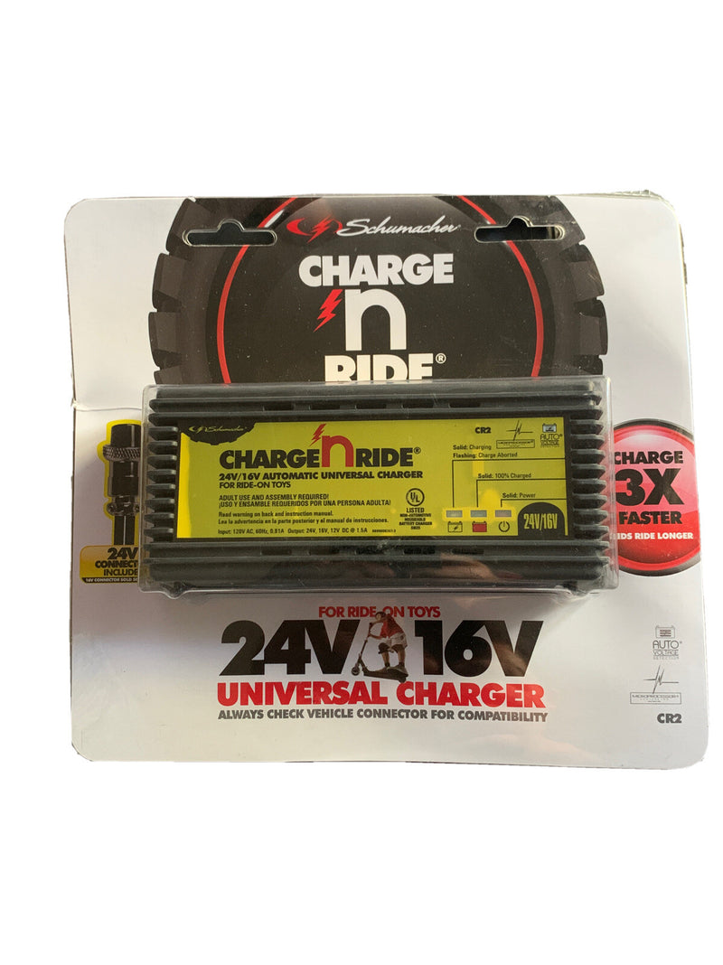 Universal 12V/16V/24V Ride-On Toy Battery Charger Magic Cars 0