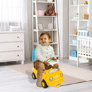 Yellow Kids Push Car for Scooting and Riding Fun Magic Cars 2