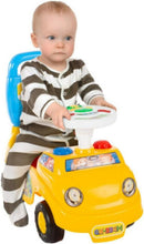 Yellow Kids Push Car for Scooting and Riding Fun Magic Cars 6