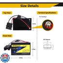 Replacement 12V AA Battery Compatible with Power Wheels Toys Magic Cars 1