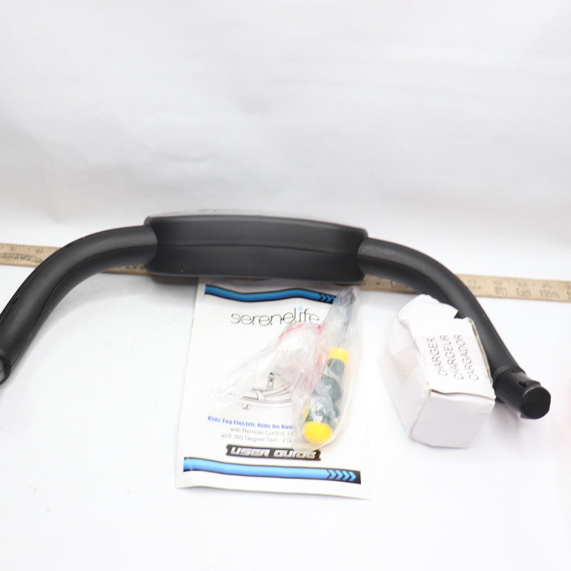 Kids Car Bumper Backrest Replacement Black 17.7"L x 7.1"W x 9.1"H Magic Cars 1