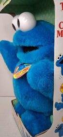 Sesame Street Tickle Me Cookie Monster Vintage 97 Plush Toy Magic Cars 9