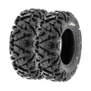 Set of 2 SunF A033 Power I AT 27x9-14 All-Terrain ATV UTV Off-Road Tires, 6 Ply Magic Cars 0