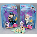 Fingerlings Baby Monkey Collection - 2 New Finn & Sophia and 1 Pre-Owned Zoe Magic Cars Variant 0