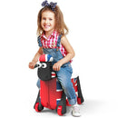 Kids Shaun the Sheep Ride-On Suitcase and Toy Bag Magic Cars 4