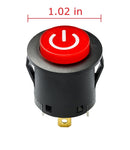 SHENGLE Red Power Start Button Switch Accessories for Kids' Cars Magic Cars 1