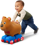 Toddler Ride-On Bear Toy for Ages 1-3 with Soft Foot-to-Floor Design Magic Cars 3
