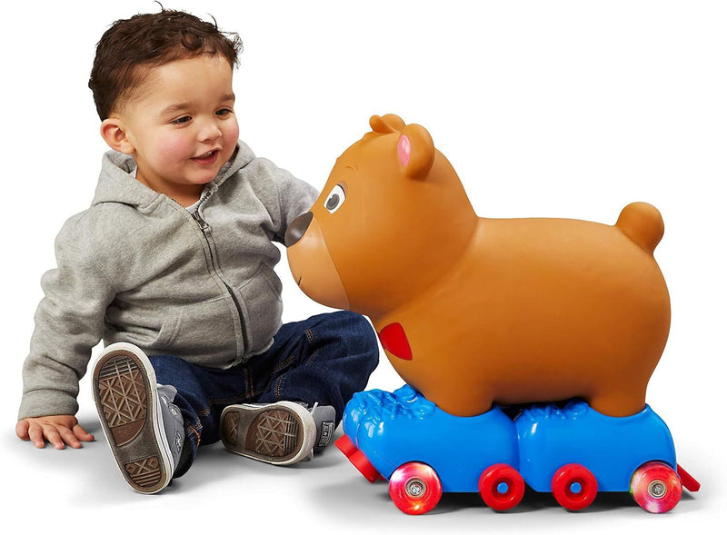 Toddler Ride-On Bear Toy for Ages 1-3 with Soft Foot-to-Floor Design Magic Cars 5
