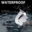 Chrome Silvery Snail Horn with 130dB Loud Dual Electric Car and Train Sounds Magic Cars 1