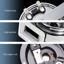 Chrome Silvery Snail Horn with 130dB Loud Dual Electric Car and Train Sounds Magic Cars 4