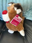 Animated Singing Dog Plush Toy with Red Heart, 8" Spinner, Unisex, 2017 Edition Magic Cars 1