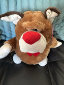 Animated Singing Dog Plush Toy with Red Heart, 8" Spinner, Unisex, 2017 Edition Magic Cars Variant 0