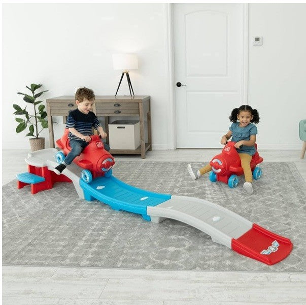 Sky Rider Roller Coaster Toy for Kids Ages 2-5 Indoor and Outdoor Play