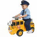 Yellow Ride-On School Bus with Lights and Sounds for Kids 2+ Magic Cars 5