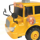Yellow Ride-On School Bus with Lights and Sounds for Kids 2+ Magic Cars 6