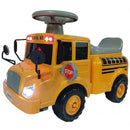Yellow Ride-On School Bus with Lights and Sounds for Kids 2+ Magic Cars Variant 0