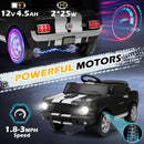 12V Shelby Licensed Electric Ride-On Car for Kids with Remote Control