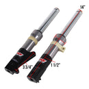Slammed Front Forks (Grey, Disc) for Honda Ruckus, Dio - image 2