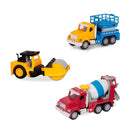 Miniature City Vehicle Collection - 3-Pack: Metal & Plastic Playset Magic Cars Variant 0