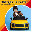 Dual Voltage Smart Charger for Kids' Ride-On Cars Compatible with 6V and 12V Batteries Magic Cars 5