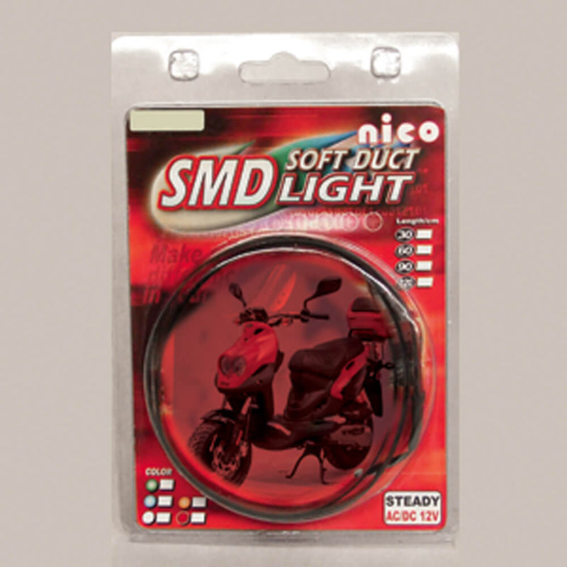SMD Bright LED Strip (Red, 30 cm) for Universal Fit