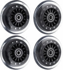 Effortless Glide Replacement Wheels for Wiggle Cars - 90mm with Convex & Concave Hub Magic Cars 4