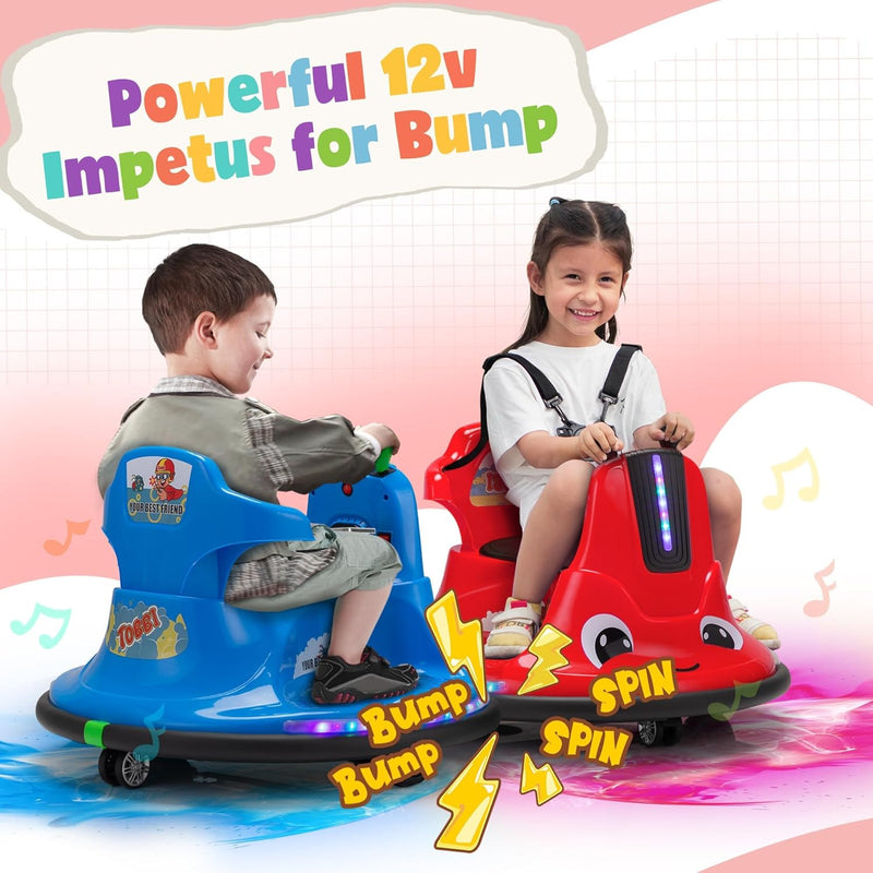 12V Electric Kids Ride-On Bumper Car with Remote Control Magic Cars 1