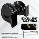 Universal 12V Electric Snail Horn for Cars and Motorcycles - Black Magic Cars 1