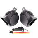 Universal 12V Electric Snail Horn for Cars and Motorcycles - Black Magic Cars Variant 0