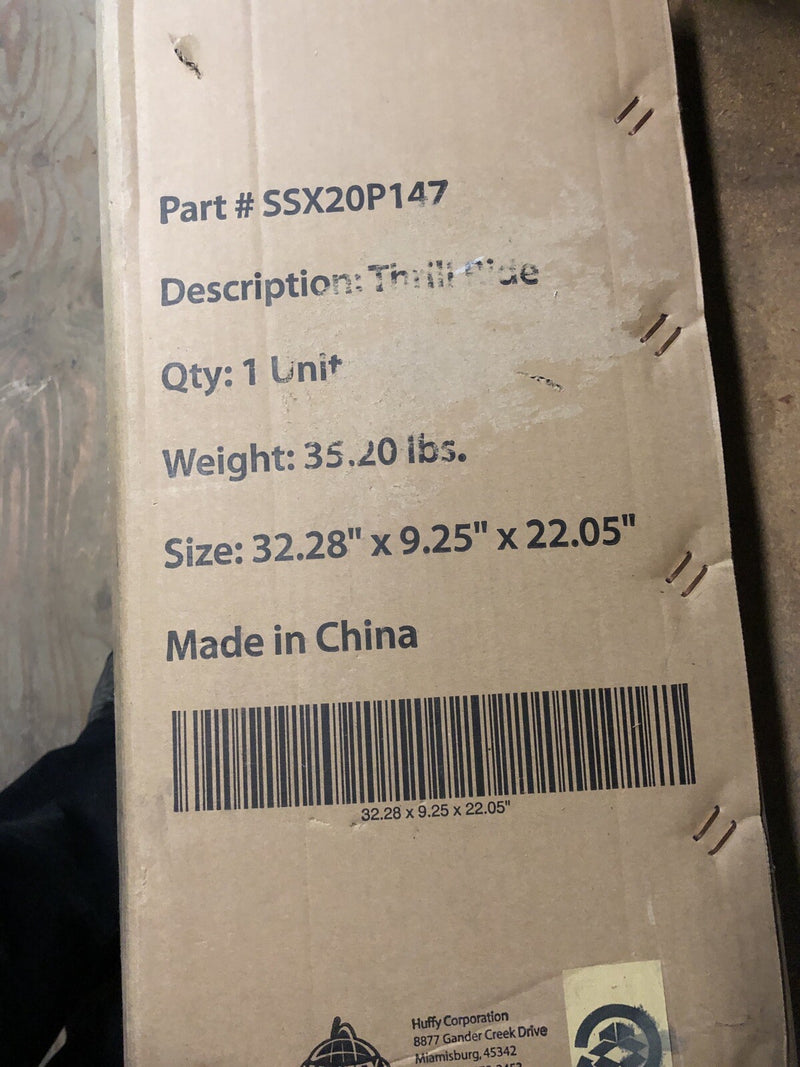 Thrill Ride Ride-On Tricycle and Scooter Set with Snap-On Tools in Original Box Magic Cars 3