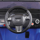 Snow Joe 24-Volt Ride-On Car with Snow Plow and Scoop, Parental Remote Control, Blue Magic Cars 11