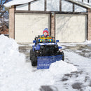 Snow Joe 24-Volt Ride-On Car with Snow Plow and Scoop, Parental Remote Control, Blue Magic Cars 9