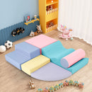 Soft Climb and Crawl Foam Playset 6-in-1 Soft Play Equipment for Active Play Magic Cars 0