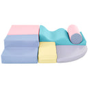 Soft Climb and Crawl Foam Playset 6-in-1 Soft Play Equipment for Active Play Magic Cars 10