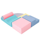 Soft Climb and Crawl Foam Playset 6-in-1 Soft Play Equipment for Active Play Magic Cars 9