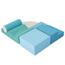 Soft Climb and Crawl Foam Playset 6-in-1 Soft Play Equipment for Kids Magic Cars 12