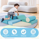 Soft Climb and Crawl Foam Playset 6-in-1 Soft Play Equipment for Kids Magic Cars 5