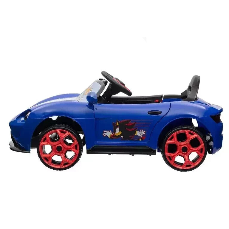 12V Battery-Powered Sonic Hedgehog Convertible Ride-On Toy Magic Cars 2