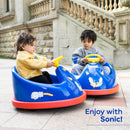 Sonic Hedgehog Electric Bumper Car for Kids 2-Speed 360-Degree Turning Magic Cars 13