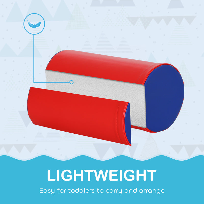 5-Piece Foam Climb and Crawl Activity Play Set for Babies, Soft and Safe Baby Play Equipment Magic Cars 4