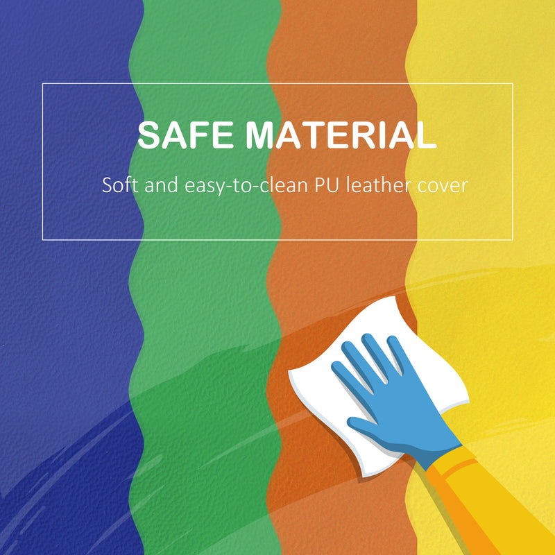 7-Piece Soft Foam Play Blocks for Kids Climbing and Crawling Gym Toy Magic Cars 5